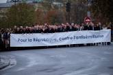 У Парижі пройшов великий марш проти антисемітизму