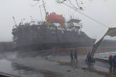Вышедшее из Одессы судно разломилось пополам у берегов Турции