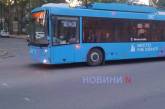 Завтра в Николаеве приостановят движение троллейбусов на Намыв