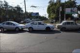Из-за милицейской «Шкоды» в Николаеве столкнулись три автомобиля