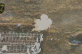 Николаевские морпехи показали, как уничтожили с помощью дрона вражеский миномет (видео)