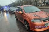 На проспекте в Николаеве столкнулись три автомобиля