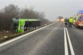 У Словаччині перекинувся автобус з України: у салоні було 53 пасажири