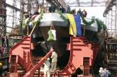 Спущенный в Николаеве на воду танкер будут достраивать в Румынии