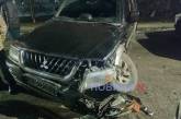 В Николаеве столкнулись два Mitsubishi Pajero