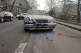 В центре Николаева столкнулись четыре автомобиля