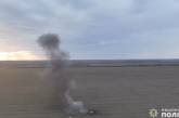 В Николаевской области уничтожили боевую часть сбитого беспилотника (видео)
