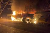 У Новому Бузі після аварії спалахнув ВАЗ – водій дістав опіки