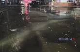 В центре Николаева потоп - водоканал бездействует (видео)