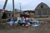 Жителям Широкой Балки приходится платить за вывоз мусора, который на самом деле никто не убирает