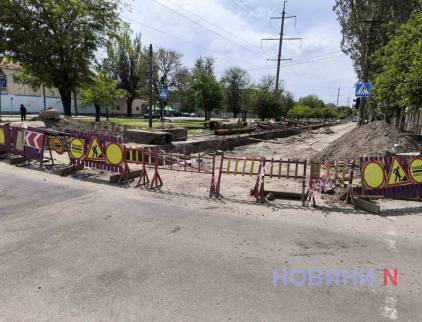 Одразу кілька магістральних вулиць у Миколаєві виявилися перекритими через ремонтні роботи