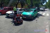 В центре Николаева маршрутка сбила инвалидный скутер: женщину-пассажира увезла скорая