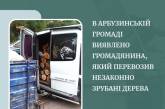 Перевозил незаконно срубленные дрова: житель Николаевщины нарвался на штраф