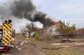 В Вознесенском районе горел жилой дом (фото)