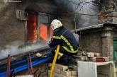 В Вознесенске горел частный дом - пожарные спасли мужчину