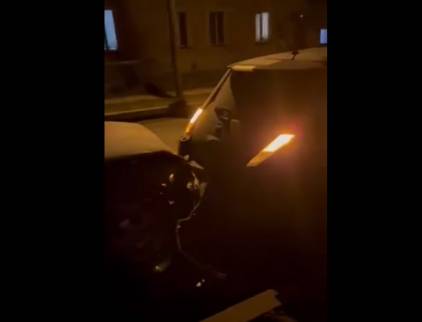 На Волині п'яний працівник ТЦК врізався в авто з дітьми (відео)