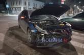 В центре Николаева столкнулись два автомобиля Hyundai