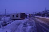 Вследствие аварии с участием рейсового автобуса на Николаевщине госпитализировано 8 человек