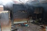 В Николаевской области горели три гаража