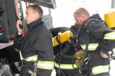 Николаевские спасатели оперативно потушили условный пожар на заводе «Экватор»