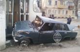 В Одессе трамвай смял "Жигули": пострадал водитель