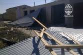 В Одессе ураган срывал крыши с домов и переворачивал автомобили
