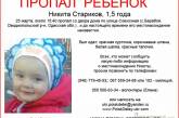В Одесской области 150 человек с собаками продолжают искать пропавшего малыша