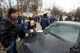 В Одессе возле здания Апелляционного суда ранили двух участников митинга