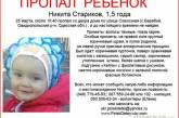 В Одесской области до сих пор не нашли загадочно пропавшего малыша