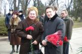 В День защитника Отечества николаевцы возлагали цветы к Вечному огню