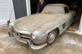 Американец нашел в гараже раритетный Mercedes-Benz. (ФОТО)
