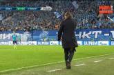  Новый тренер «Зенита» Роберто Манчини порвал штаны во время матча Лиги Европы