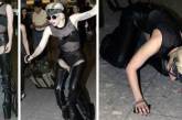 В Сети вспомнили самые зрелищные падения Леди Гага (ВИДЕО)