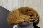 Дев'ятирічна дівчинка відрізала півметра волосся, щоб допомогти ЗСУ (ВІДЕО)