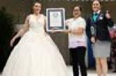 Съедобное сладкое свадебное платье попало в Книгу рекордов Гиннеса (ФОТО)