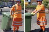 Мусорщик, которому запретили носить шорты, пришёл на работу в оранжевом килте (ФОТО)