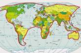 17 удивительных географических карт. ФОТО