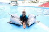  Вера Брежнева посетила дельфинарий
