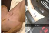 Американец знатно оконфузился с татуировкой в честь собаки. ФОТО