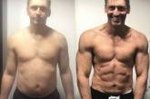 Мужчина средних лет показал, как меняют тело несколько недель тренировок. Фото