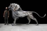 Гигантский стальной лев от Сельчука Йылмаза. ФОТО