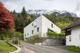 Треугольный дом в Лихтенштейне. ФОТО