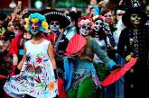 Парад Катрины ко Дню мертвых в Мексике. ФОТО