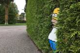 Пиксельные герои в реальном мире от уличного художника Йохана Карлгрена. ФОТО