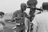 На съемках Человека-паука 1977 года. ФОТО