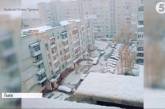 Обрадованный даже пси-флегмата: как Львов засыпали Первый снег - ФОТО