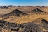 Инопланетные пейзажи египетской Белой пустыни. Фото