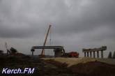 Свежие снимки строительства моста в Крым. Фото