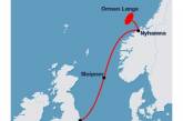 Норвежец послал письмо в Великобританию по газопроводу