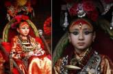 Кумари — земные богини в Непале. ФОТО